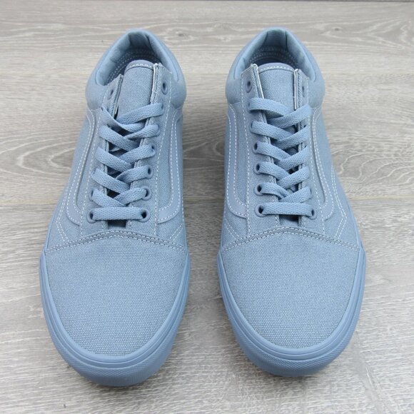 Vans Old Skool Mono Dusty Blue Mens Size 9 Sneakers NEW - Picture 6 of 13